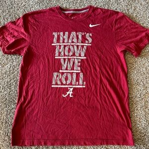 University of Alabama Crimson Tide “That’s how we roll” T-Shirt